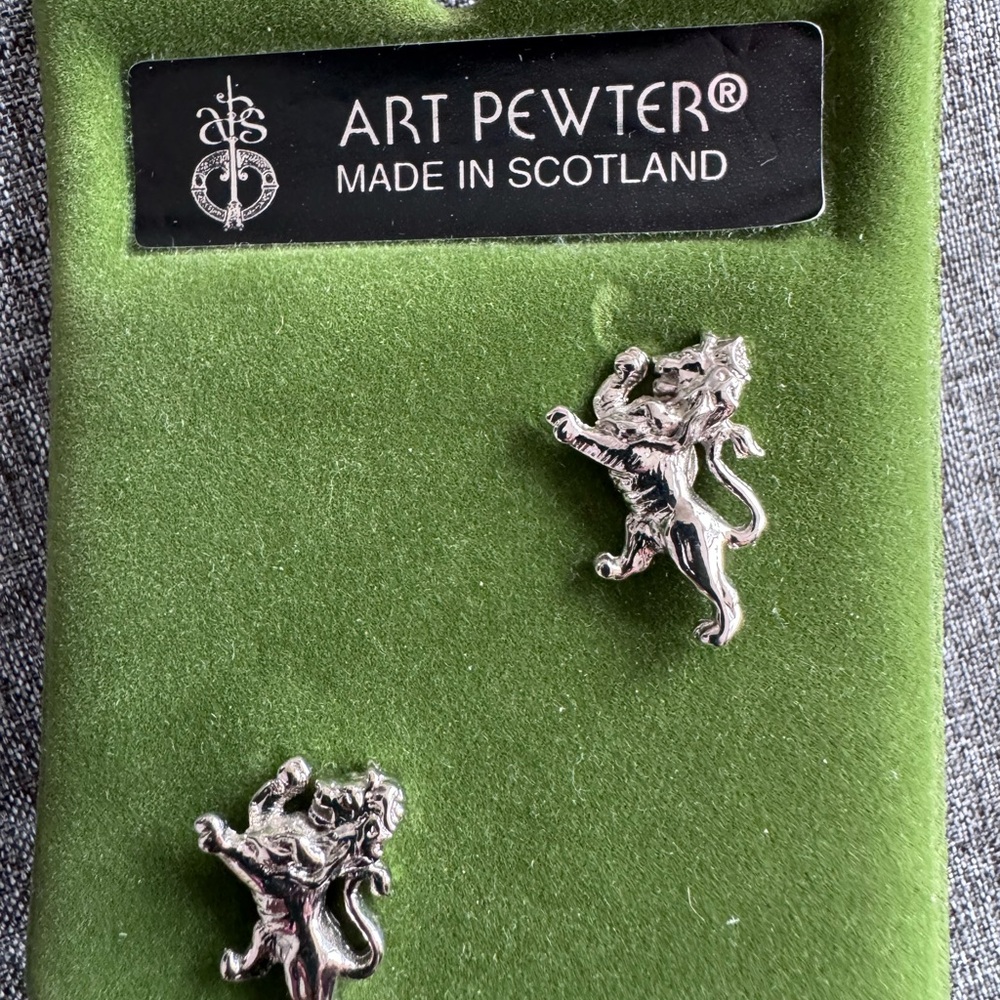Scottish Rampant Lion Cufflinks